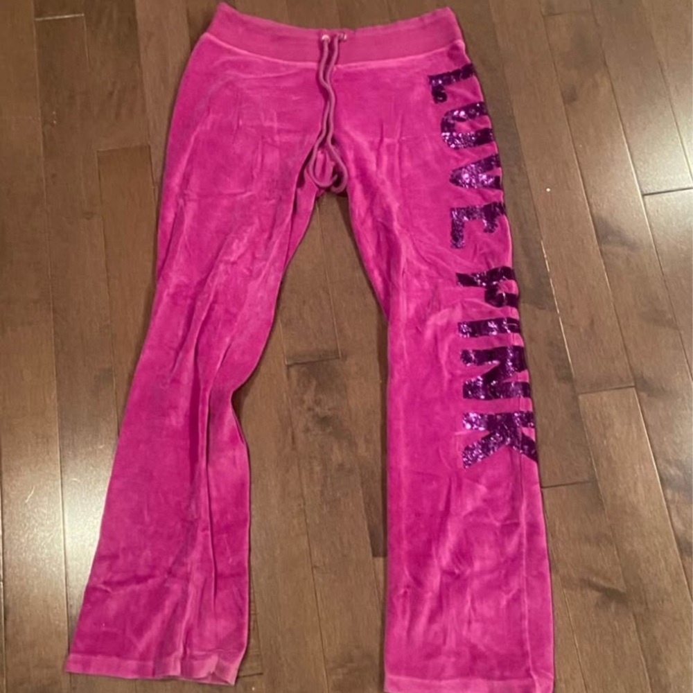Victoria's Secret PINK Y2K Magenta Sweatpants